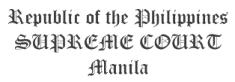 PHILIPPINE SUPREME COURT DECISIONS